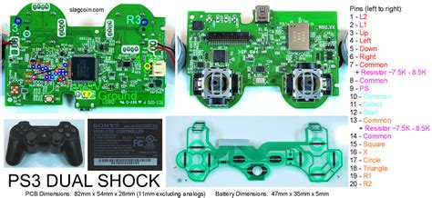 42 ps3 controller parts diagram Modern Wiring Diagram
