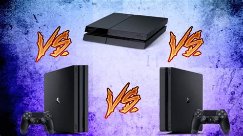 ps4 and ps4 pro side by side comparison