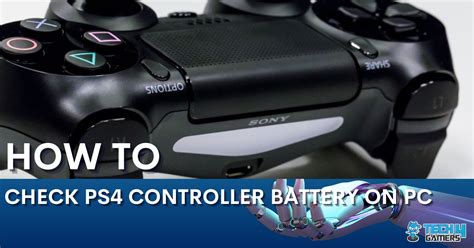 Ps4 Controller Battery Percentage