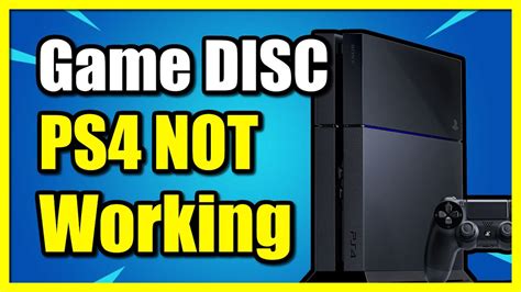 Ps4 Disc Not Going In