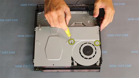 Cleaning the Power Button and Internal Fan