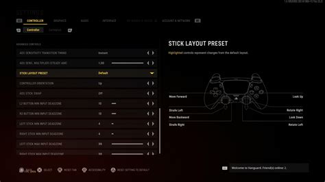 ps5 cod controller settings