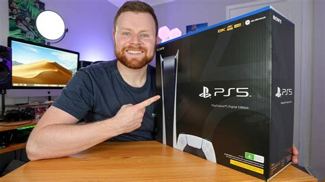 Ps5 Digital Edition Unboxing And Setup