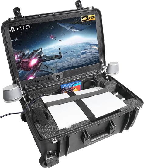ps5 gaming case with monitor