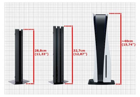 ps5 vs ps4 size comparison