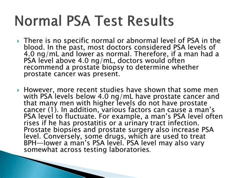 Understanding PSA Results: What Do Normal Levels Mean?