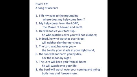 psalm 121 niv version