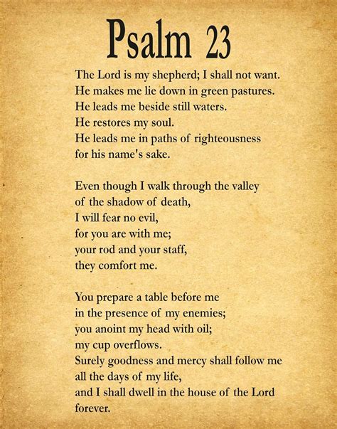 psalm 23 commentary - matthew henry