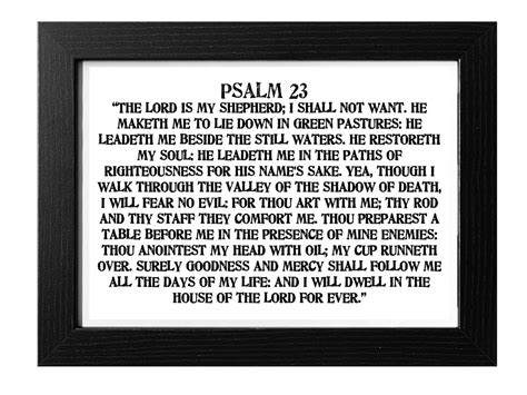 psalm 23 new king james version