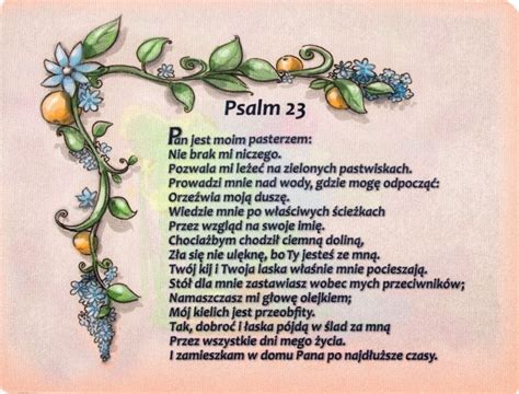 psalm 23 po polsku