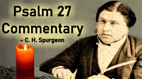 psalm 27 commentary spurgeon