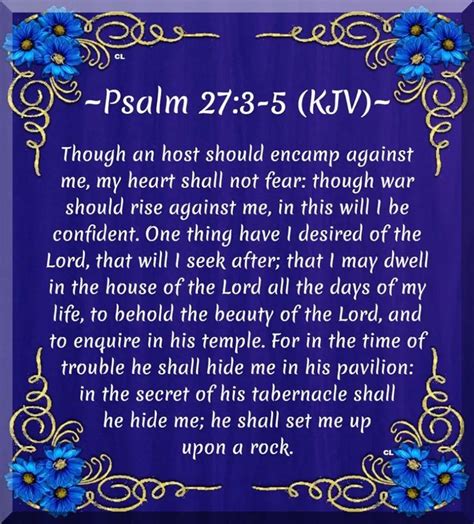 psalm 27 kjv bible gateway