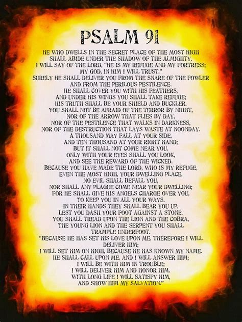 psalm 91 new english version