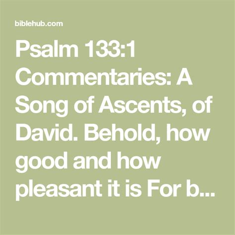 psalms 133 explained