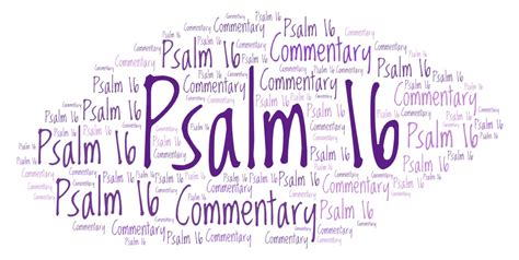 psalms 16 commentary