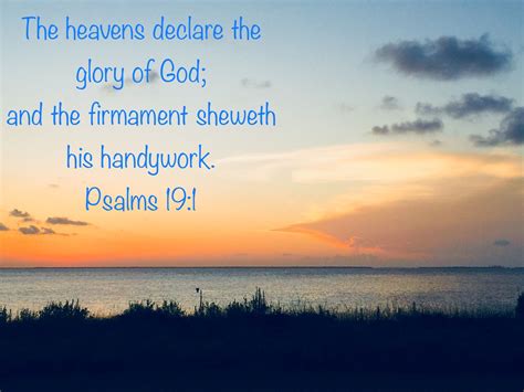 psalms 19 1