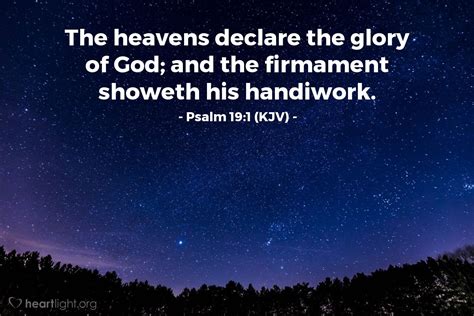 psalms 19 1 firmament