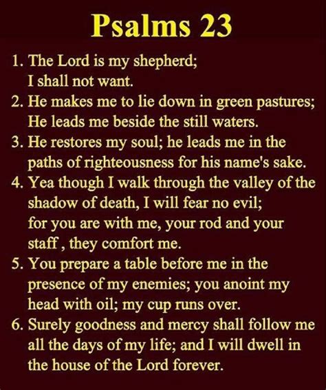 psalms 23 1-6