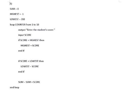 pseudo code in computer science