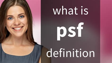psf meaning medical