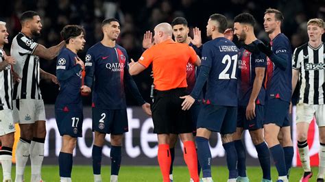 psg 1-1 newcastle united