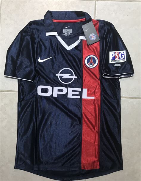 psg 2001 away shirt