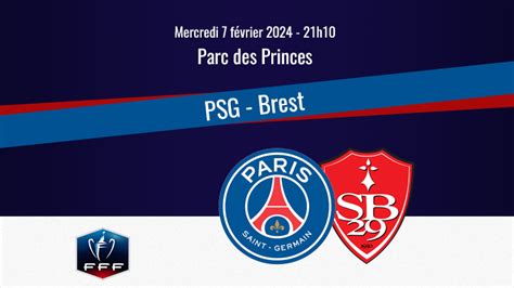 psg brest streaming gratuit