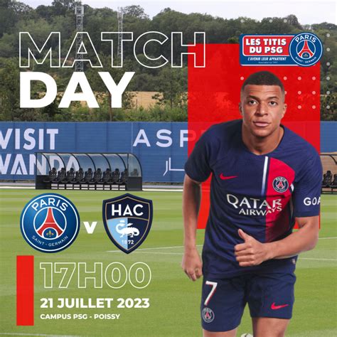 psg le havre amical