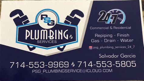 psg plumbing service