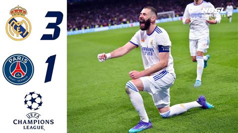 psg vs real madrid 2022 resultado