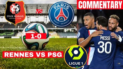 psg vs rennes score tonight