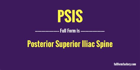 psis full form in medical