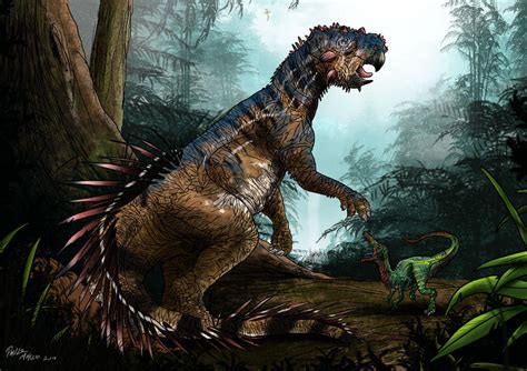 psittacosaurus art