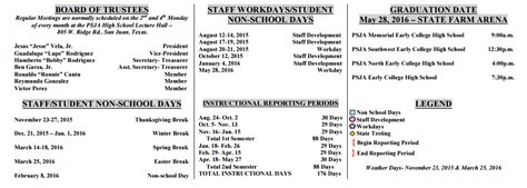 psja school supply list