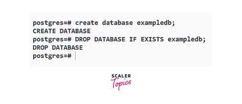 psql drop database if exists