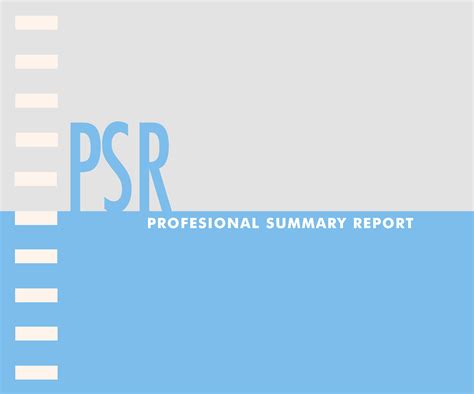 psr report