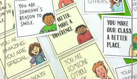 Pssa Encouragement Notes Show Your Students That You See Their Positive Character Traits With