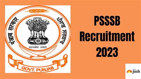 psssb recruitment 2023 apply online