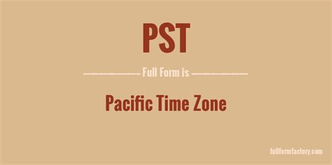 pst abbreviation meaning