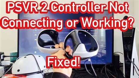 psvr 2 controller not working