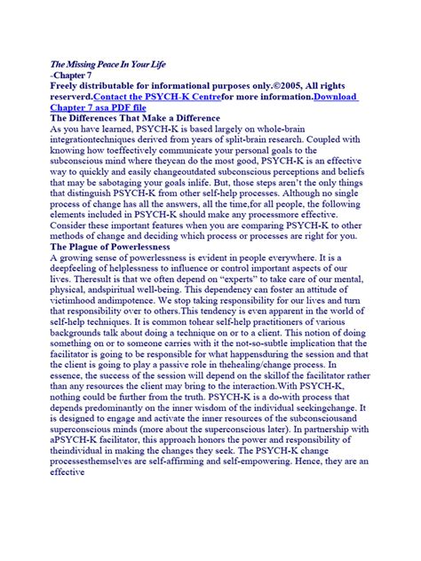 Cool Psych K Techniques Pdf