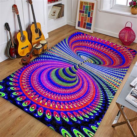 psychedelic rugs 8x10