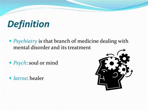 Psychiatric Terminology Definition