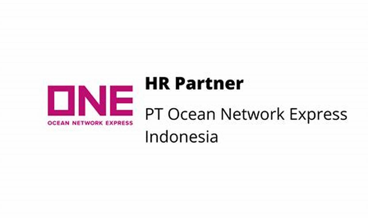 pt ocean network express indonesia