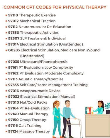 pt therapeutic cpt code
