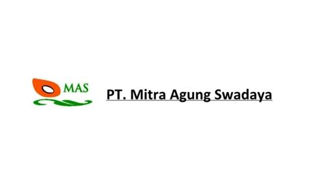 pt. mitra agung swadaya