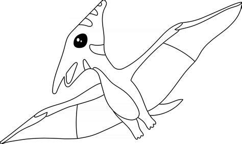 Pterodactyl Dinosaur Coloring Pages