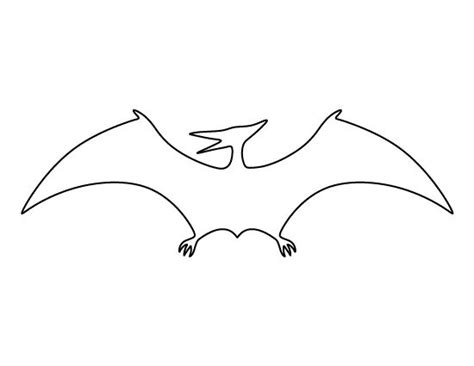 Pterodactyl Stencil Printable