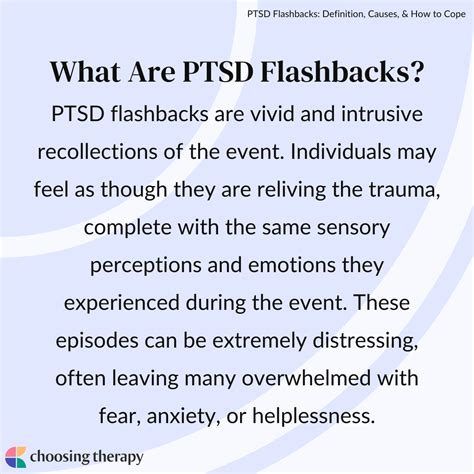 ptsd flashback definition