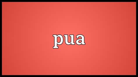 Pua Meaning Explained